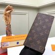 Louis Vuitton LV Unisex Brazza Wallet Brown Monogram Canvas Cheap