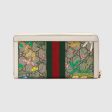 Gucci Ophidia GG Flora Zip Around Wallet White Hot on Sale