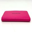 BALENCIAGA Folded wallet leather pink logo Ville unisex(Unisex) Discount