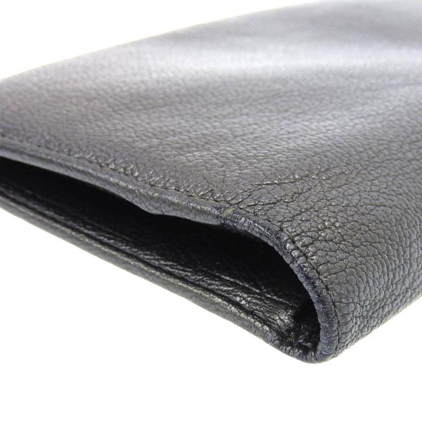 Chanel Leather Bifold Wallet Leather Long Wallet 11 in Fair condition Online Hot Sale