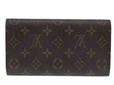 LOUIS VUITTON Monogram Portefeuille International Long Wallet M61217 Auth 50444 For Sale