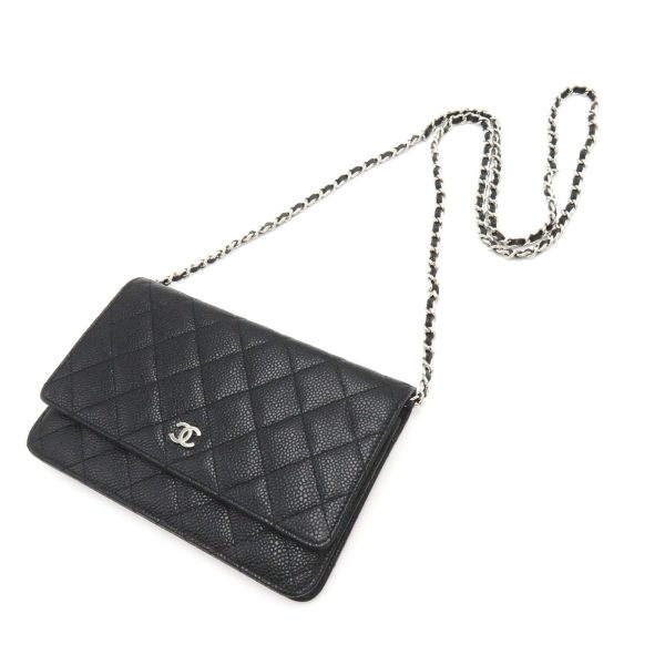 Chanel Matelasse Chain Wallet Leather Shoulder Bag 21359373 in Good condition Online now