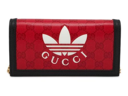 Gucci Adidas Collaboration Chain Wallet Online Hot Sale