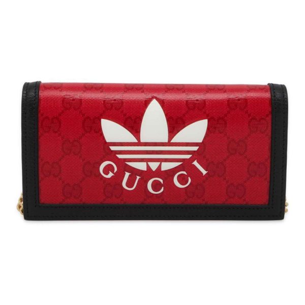 Gucci Adidas Collaboration Chain Wallet Online Hot Sale