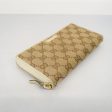 Gucci Long Wallet GG Canvas 112724 Beige Ivory Supply