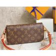 Louis Vuitton Women LV Wallet On Chain Ivy Brown Monogram Coated Canvas on Sale