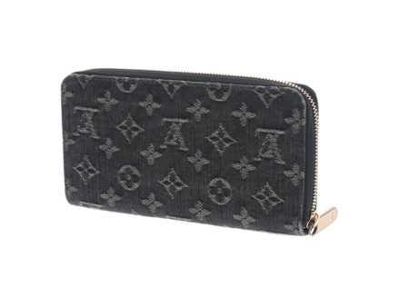 LOUIS VUITTON Monogram Zippy Black M95614 Unisex Long Wallet Online Hot Sale