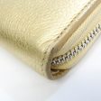 LOUIS VUITTON Zippy Lock Me Japan Limited M63816 Women s Calf Leather Long Wallet [bi-fold] Gold Sale