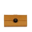 Gucci Women s Wallet Large leather Checkbook style Camel 231835 Online