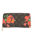 LOUIS VUITTON x Stephen Sprouse Roses wallet Monogram Discount