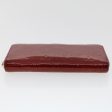 Louis Vuitton Monogram Vernis Zippy Wallet Rouge Grunadine M93058 LV Auth 47416 For Discount