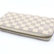 Louis Vuitton Round Long Wallet Damier Azur Zippy Organizer N60012 Women Men For Sale