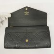 Louis VuittonAuth  Monogram Empreinte Portefeuille Sarah M61182 Women s Wallet Online Sale