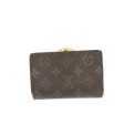 LOUIS VUITTON Wallet in Brown Canvas For Discount