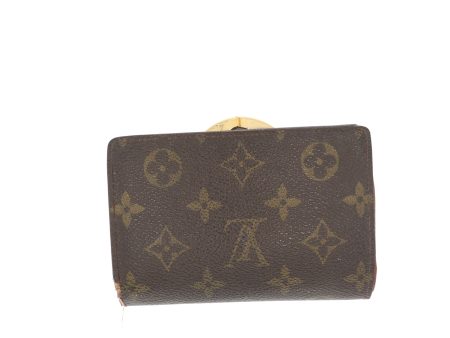 LOUIS VUITTON Wallet in Brown Canvas For Discount