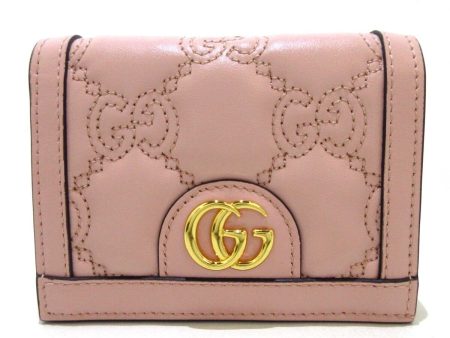 Gucci Gg Matelasse Card Case Wallet Online Sale