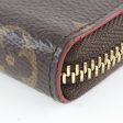 LOUIS VUITTON Portefeuille Clemence Flower Charm M62940 Monogram Canvas Brown GI4108 Women s Long Wallet Discount