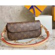 Louis Vuitton Women LV Wallet On Chain Ivy Brown Monogram Coated Canvas on Sale