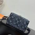 Louis Vuitton LV Unisex Soft Trunk Wearable Wallet Black Charcoal Cowhide Leather Sale