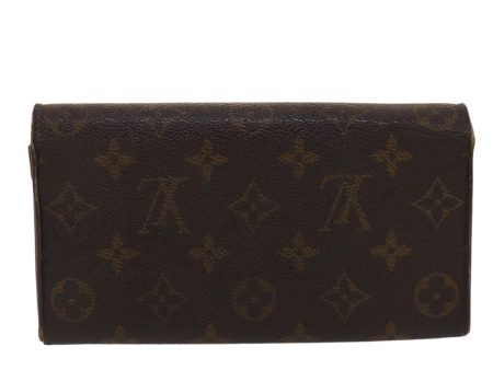 Louis Vuitton Monogram Portefeuille Sarah Long Wallet M60531 LV Auth 46825 Hot on Sale