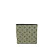 LOUIS VUITTON Louis Vuitton Monogram Mini Lin Pattern Porte-Billets Compact Wallet - Green For Discount