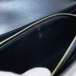 CELINE 10E31 3DPV 38NO Large wallet Triomphe Long wallet with double fold coin purse Calfskin Black Women Supply