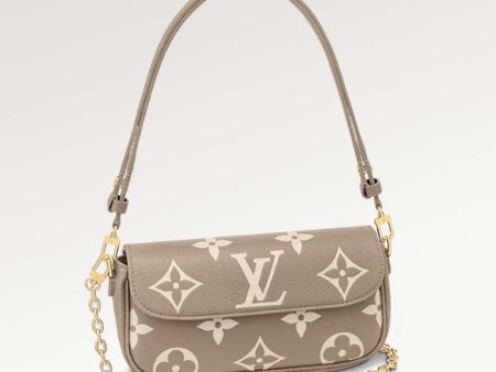 Louis Vuitton Women LV Wallet On Chain Ivy Monogram Empreinte Embossed Supple Grained Cowhide Leather Discount