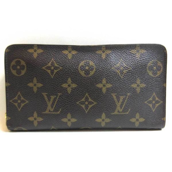 LOUIS VUITTON Monogram Portomone Sip Long Wallet M61727 Sale