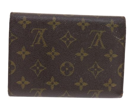 LOUIS VUITTON Monogram Porte Tresor Etui Papie Wallet M61202 LV Auth 50829 Sale