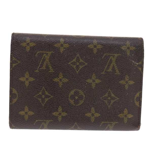 LOUIS VUITTON Monogram Porte Tresor Etui Papie Wallet M61202 LV Auth 50829 Sale