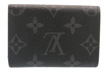 LOUIS VUITTON Monogram Eclipse Discovery Compact wallet Wallet M67630 Auth 34673 For Discount