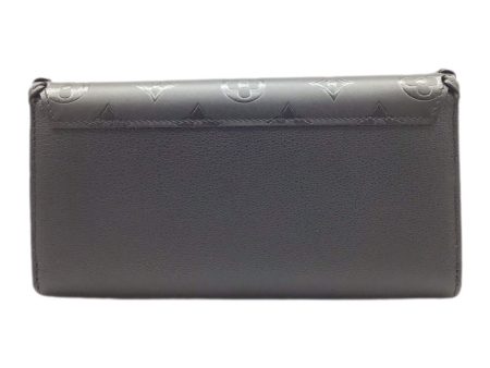 LOUIS VUITTON Portefeuille Very M62059 MI4138 Long Wallet Leather Goods Flap G Hardware V Monogram Black Women Men Unisex Sale