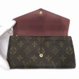 LOUIS VUITTON Monogram Portefeuille Sarah M60531 Wallet Long Unisex Online