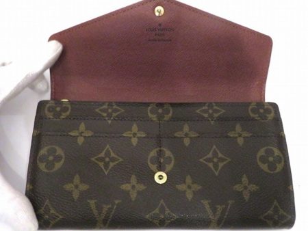 LOUIS VUITTON Monogram Portefeuille Sarah M60531 Wallet Long Unisex Online