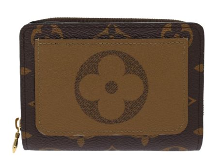 LOUIS VUITTON Monogram Reverse Portefeuille Lou Wallet M81461 LV Auth 49429A Supply