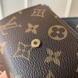 Louis Vuitton LV Unisex Victorine Wallet Brown Monogram Reverse Coated Canvas For Sale