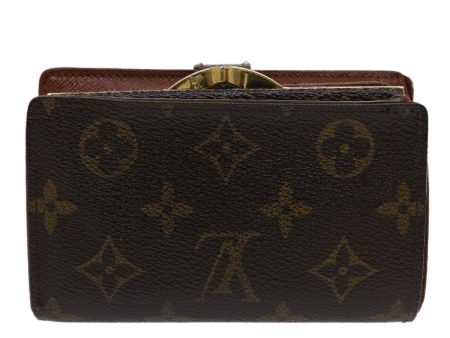 Louis Vuitton Monogram Porte Monnaie Billets Viennois Wallet M61663 Auth 46801 Hot on Sale