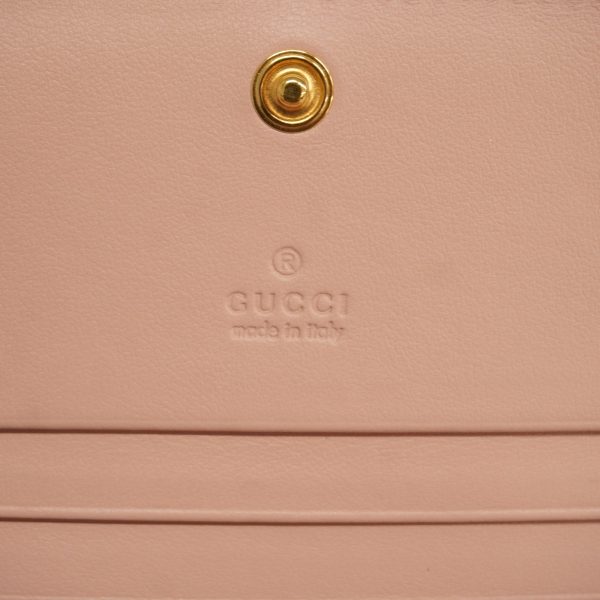 Gucci GG Matelasse 723786 Women s Leather Wallet (bi-fold) Pink Hot on Sale