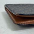 CELINE Folded wallet leather Brown Card Case triomphe wallet mens Used Discount