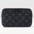 Louis Vuitton Unisex LV Alpha Wearable Wallet Monogram Eclipse Coated Canvas Cowhide Leather Online Hot Sale