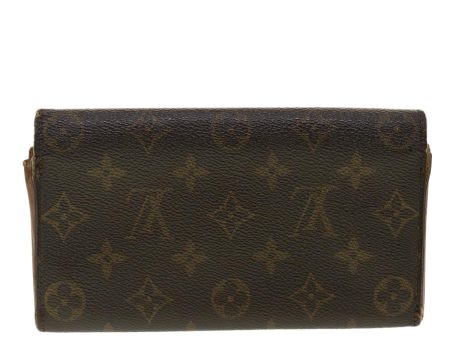 LOUIS VUITTON Monogram Portefeiulle Sarah Long Wallet M66556 LV Auth 39485 Discount