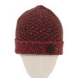 FENDI Beanie Watch Cap knitted Wool Brown Red  ar6833 Online now