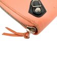 BALENCIAGA Long Wallet Purse Calfskin pink Zip Around Women Online Hot Sale