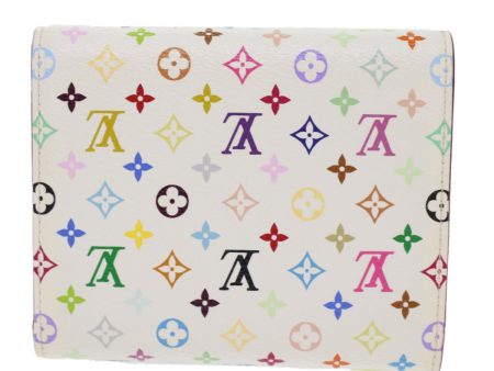 LOUIS VUITTON Multicolor Portefeuille Koala Bifold Wallet White M58081 LV yk7474 Online now