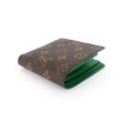 LOUIS VUITTON Marco My LV Heritage Monogram Canvas Wallet For Discount