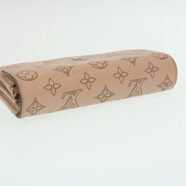 LOUIS VUITTON Mahina Portefeuille Iris Long Wallet Pink M60145 LV Auth th2483 Online Hot Sale