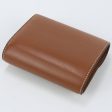 CELINE 10D78 3BZG 04LU Small wallet Triomphe Tri-fold wallet with coin purse Calfskin brown Women on Sale