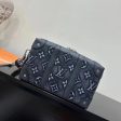 Louis Vuitton LV Unisex Soft Trunk Wearable Wallet Black Charcoal Cowhide Leather Sale