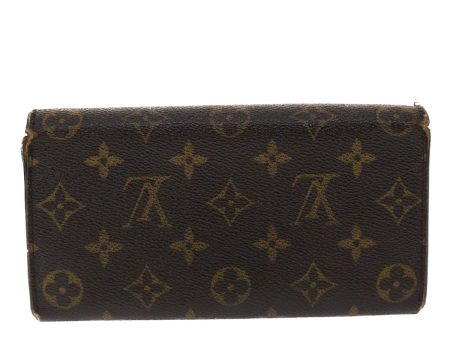 Louis Vuitton Monogram Portefeuille Sarah Long Wallet M62137 LV Auth 47807 For Discount