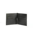 Gucci 544478 493075 Men s Black Micro Guccissima Leather Money Clip Wallet (GGMW2021) For Sale